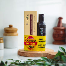 Load image into Gallery viewer, Kottakkal Anti dandruff Shampo and Hair Oil Combo