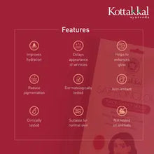 Load image into Gallery viewer, Arya Vaidya Sala Kottakkal Saffronglow-Face Sheet Mask 1 sheet