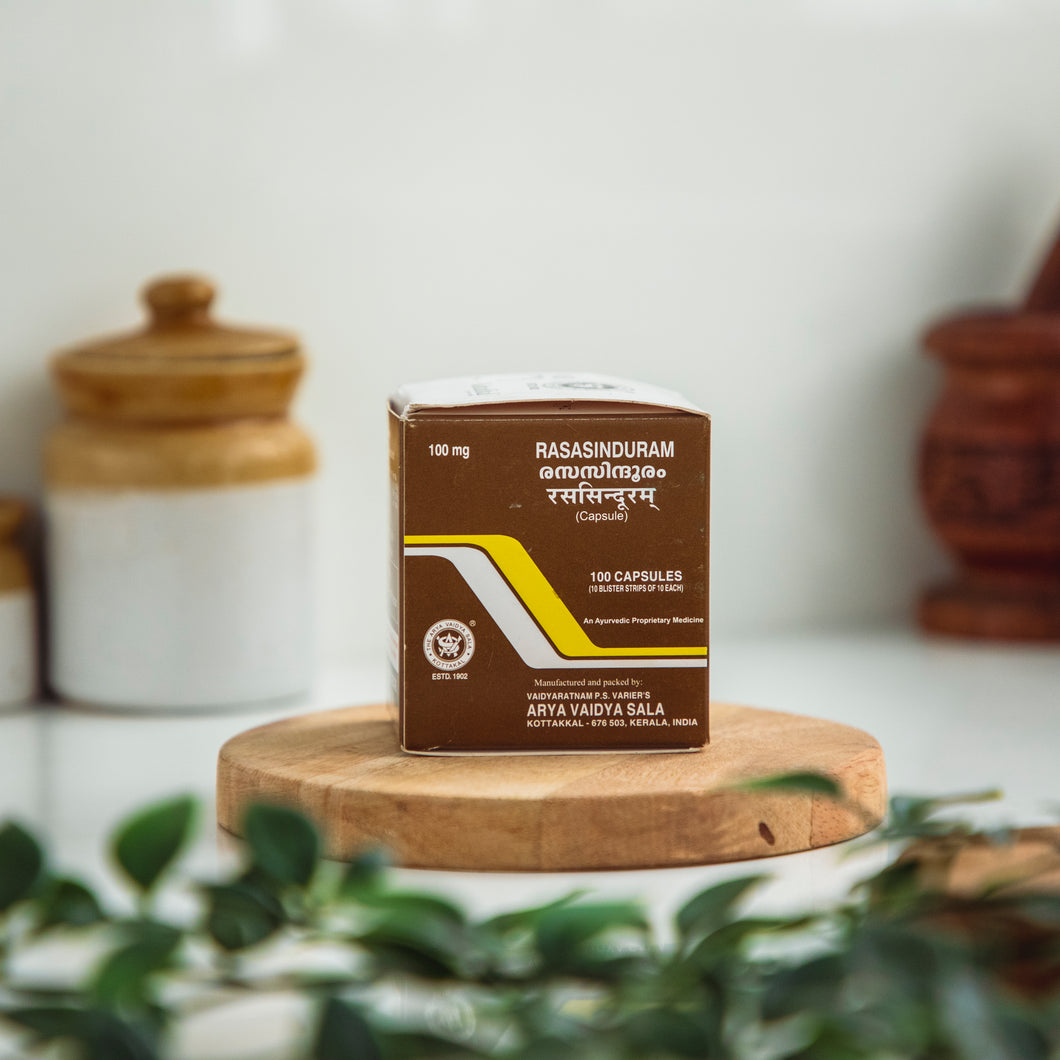 Arya Vaidya Sala Kottakkal Rasasinduram Capsule