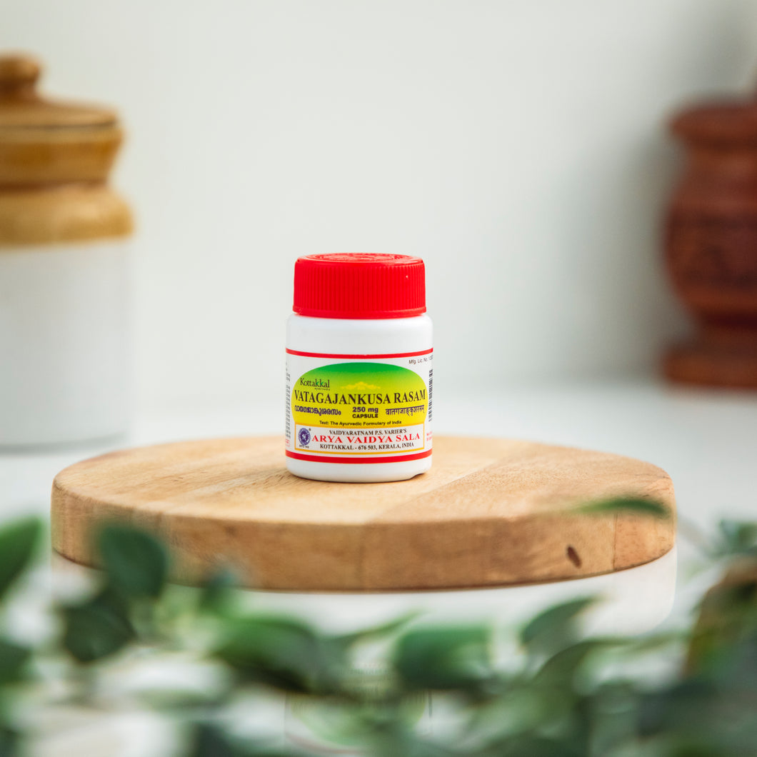 Arya Vaidya Sala Kottakkal Vatagajankusarasam 250 mg Capsule