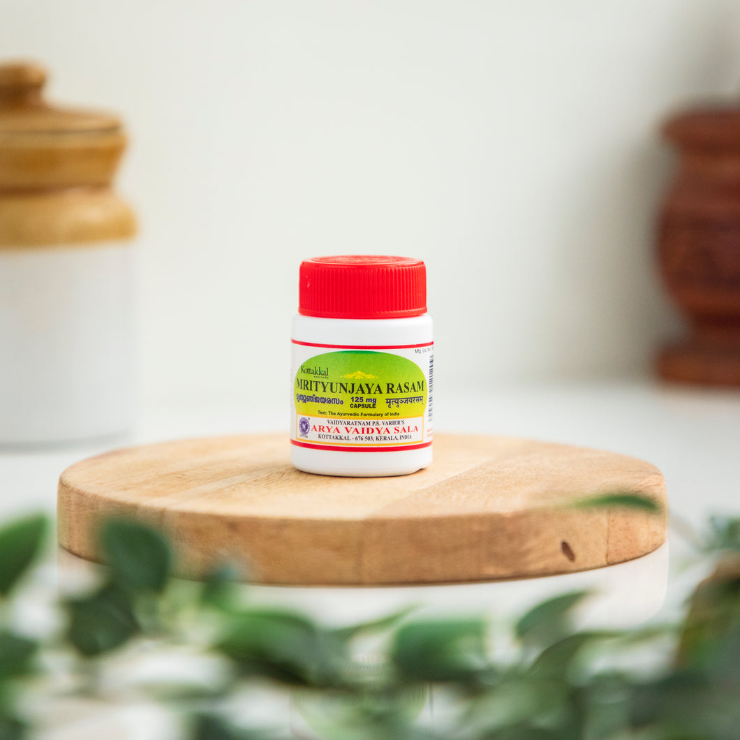 Arya Vaidya Sala Kottakkal Mrityunjayarasam Capsule