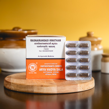 Load image into Gallery viewer, Arya Vaidya Sala Kottakkal Rasnairandadi Kwatham (Tablet)
