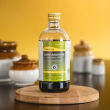 Load image into Gallery viewer, Arya Vaidya Sala Kottakkal Amritarishtam (450ml)
